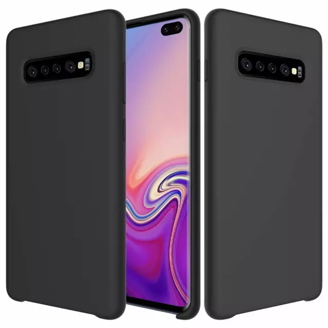 Funda Para Samsung Galaxy S10 Silicona Suave Carcasa Matte Case Cover Trasera