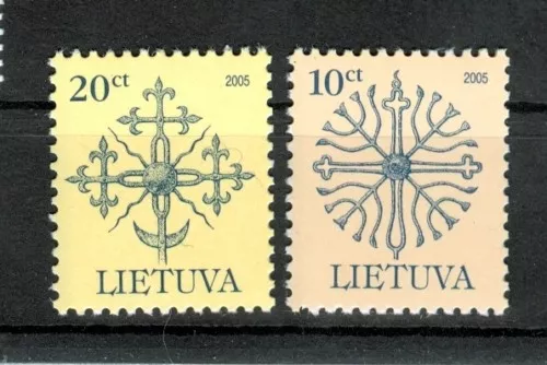 MONUMENTI - PEAKS LITHUANIA 2005 Common Stamps