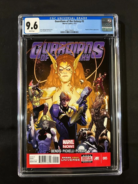 Guardians of the Galaxy #5 CGC 9.6 (2013) - Angela & Thanos app
