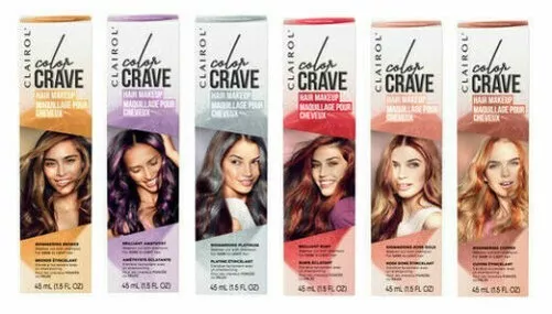 Clairol Couleur Carmin Cheveux Maquillage 45ml Lavages Sortie Avec Shampooing 6