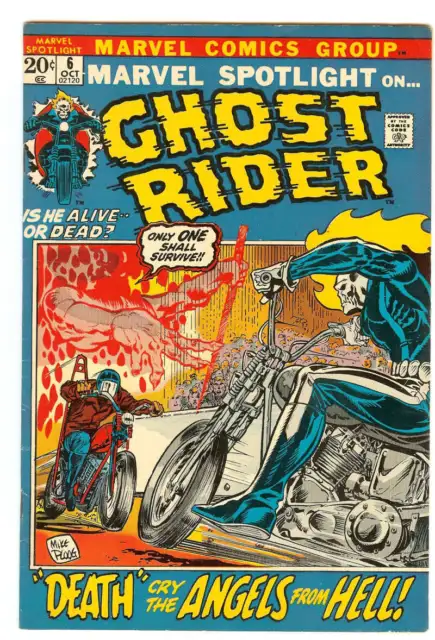 Marvel Spotlight #6 6.5 // 2Nd Appearance Of Ghost Rider Marvel Comics 1972