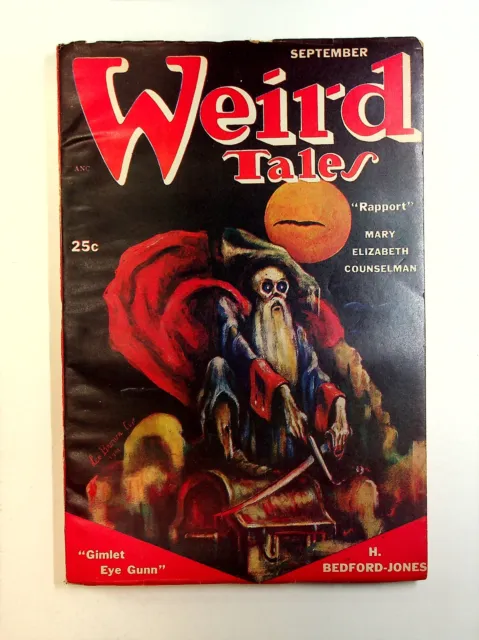 Weird Tales Pulp 1st Series Sep 1951 Vol. 43 #6 VG