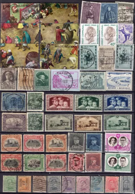 BELGIQUE ! Lot de Timbres anciens depuis 1900 ! NEUFS