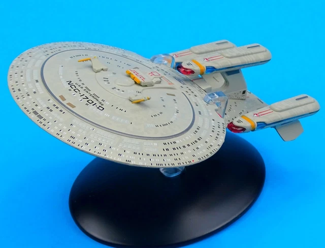Eaglemoss Gepantserde U.S.S. Voyager (2378) Star Trek Model - Officiële Collectie Editie #48 Met Duits Magazijn Metalen Kunststof Model Eaglemoss Gepantserde U.S.S. Voyager (2378) Star Trek Model - Officiële Collectie Editie #48 Met Duits Magazijn Metalen Kunststof Model