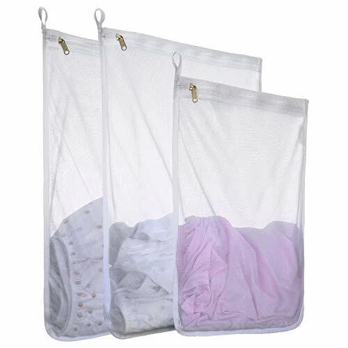 RoomyRoc Mesh Laundry Bag for Delicates with YKK Zipper Mesh Wash Bag Travel ...
