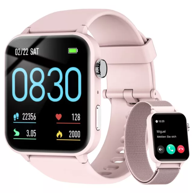 Blackview Bluetooth Smartwatch Armband Pulsuhr Fitness Tracker für Damen Herren