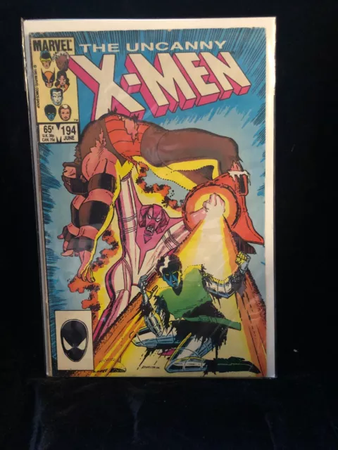 The Uncanny X-Men #194 juin 1985 Marvel First App Strucker Twins