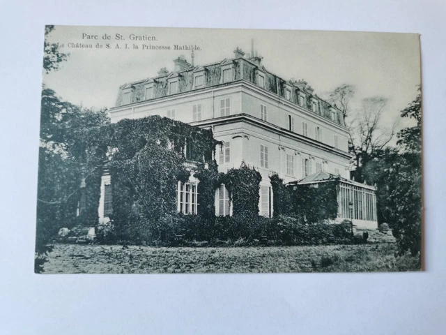 CPA 95 Parc de St-Gratien - Le Château de la Princesse Mathilde