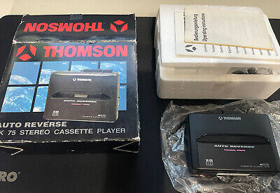Thomson TK75  TK 75** BASS BOOSTER  Vintage Walkman Balladeur cassette  K7 