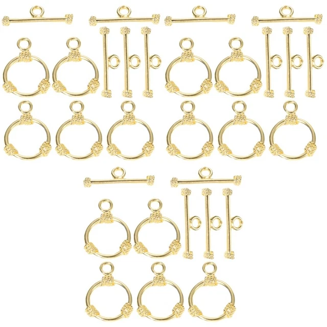 20 Ganci Vintage Per Scatole Di Legno - Chiusure Antiche In Ottone Per Portagioie E Scrigni - Foto 6