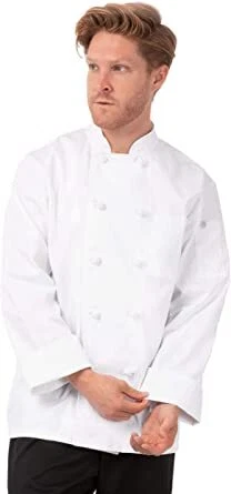 Chef Works Mens Bordeaux Chef Coat