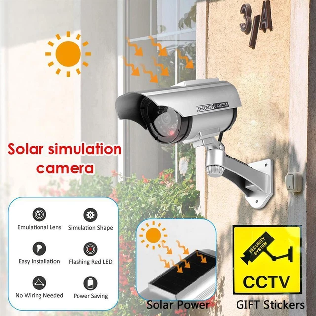 Fotocamera Simulata A Soffitto DH Con Pilota LED - Finta Telecamera Di Sorveglianza Deterrente Per Interni - 2