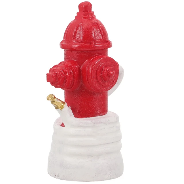GARDEN FIRE HYDRANT Sculpture Yard Fire Hydrant Model Miniature Fire