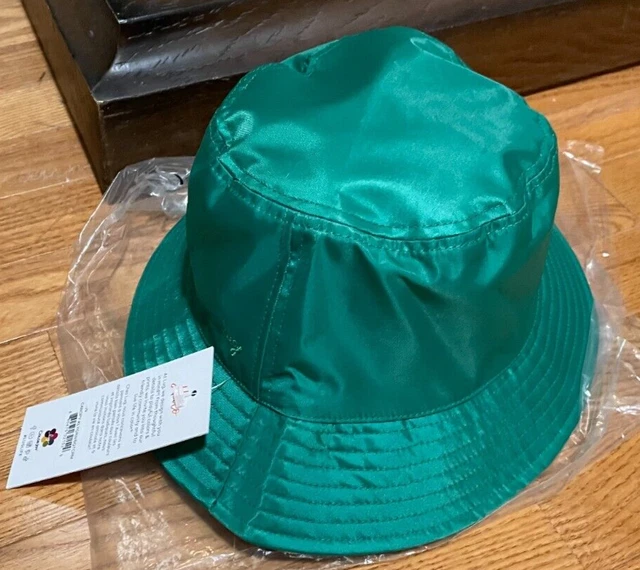 Canopy Bucket Hat-Kelly Green/Bouquet Cream Reversible-NWT