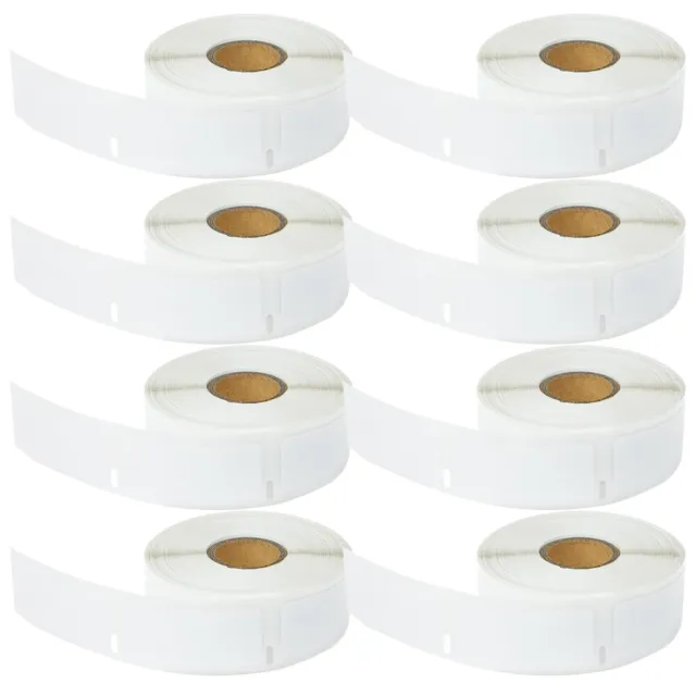8Rolls 1'' x 2-1/8'' Small Multipurpose 500 Labels For Dymo Labelwriter 30336