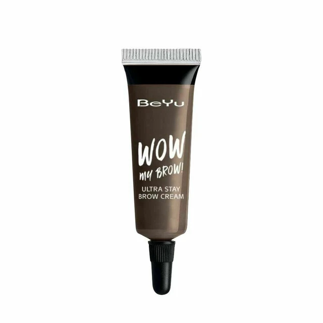 5x BeYu Augenbrauengel Wow My Brow Ultra Stay Brow Cream Nr.06 Ashy Brunette 9ml