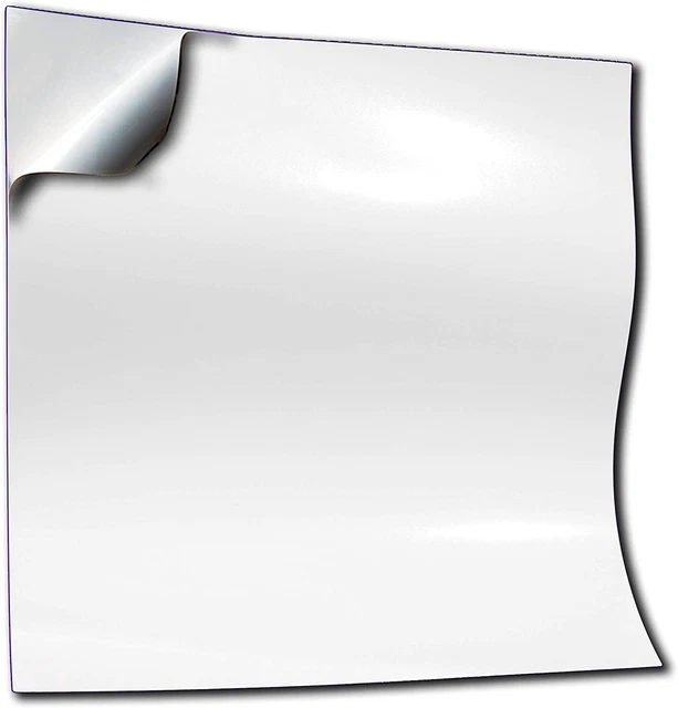 Calcomanías estilo azulejo 50 piezas pegatinas blancas 6 x 6 pulgadas cubiertas de transferencia blancas para