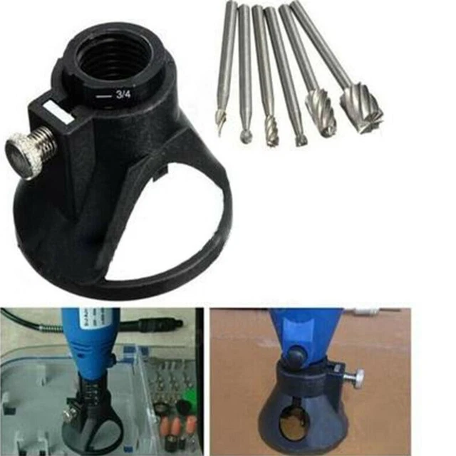Juego de brocas giratorias multiherramienta mini cortador de altavoces de PVC cubierta cómoda