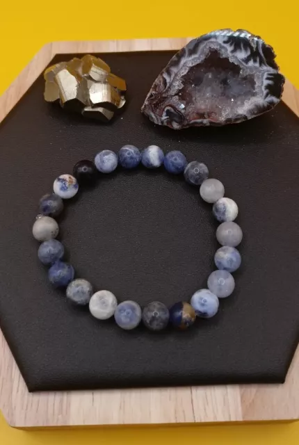 Bracelet En Sodalite Ado/Femme