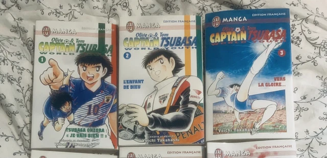 LOT TOME 1 ,2 ,3 manga Captain Tsubasa Olive et Tom - World Youth EUR