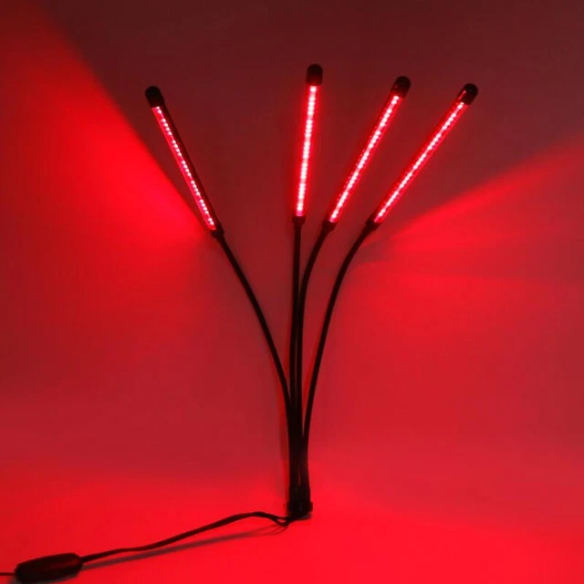 Infrared Light Therapy Lamp 660nm 850nm - UK Plug Red Therapy Device
