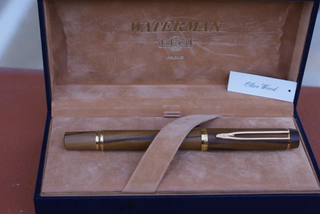 Stylo Plume Waterman MAN 100 Opera Plume Or M394 - Occasion Très Bon état