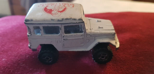Majorette Majopub Toyota BJ N°277 – Miniature Boîte Librairie Lyon, état Très Bon