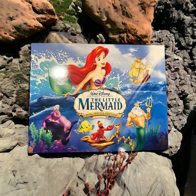 LITTLE MERMAID LITHOGRAPH Print Set Disney Store Exclusive Portfolio 4