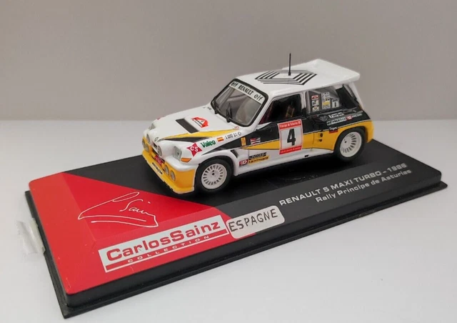Miniature Norev 1/43 – Renault Maxi 5 Turbo 1986 – Rallye Asturias #4 (neuf)