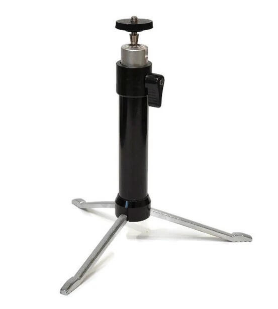 METAL TABLE TOP Tripod Compact Camera Mount Swivel Ball Head 8 Inch