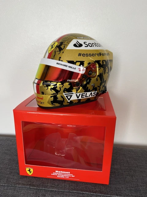 Casquette Leclerc 2024 Casque Helmet 1/2 Charles Leclerc F1 2019