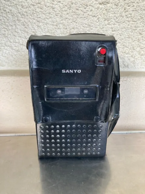 Sanyo M-48M Cassette Tape Recorder Enregistreur Vintage