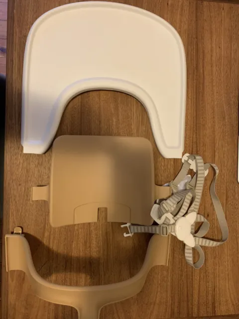 STOKKE Baby Set, Harness And Tray For TRIPP TRAPP High Chair Great Condition