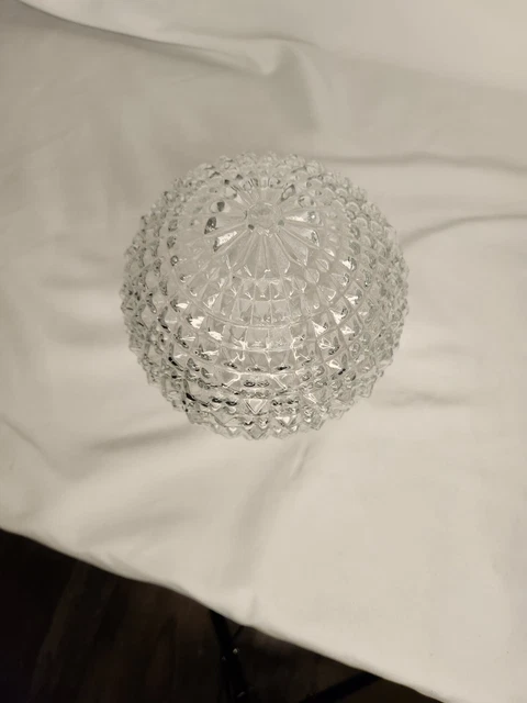 vintage glass ceiling light globe fixture