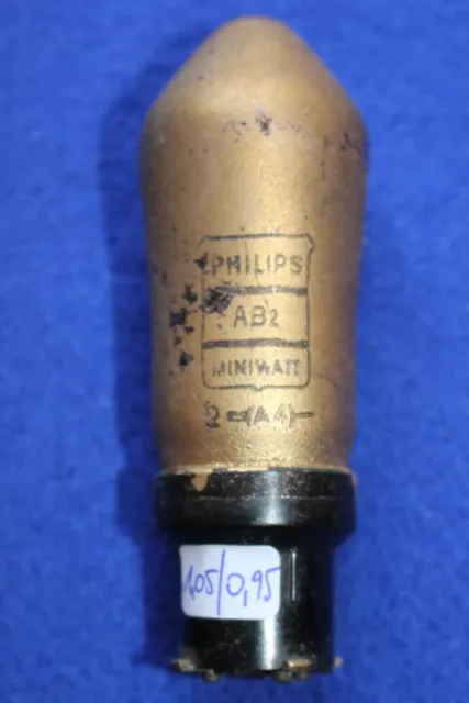 Doppeldiode AB2 Philips, gut auf Funke W18