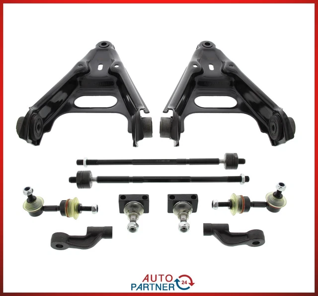 Kit Suspension Avant Smart Fortwo 450 - 2 Bras De Suspension + 2 Barres D'accouplement + 2 Rotules - Remplacement #0014141V001