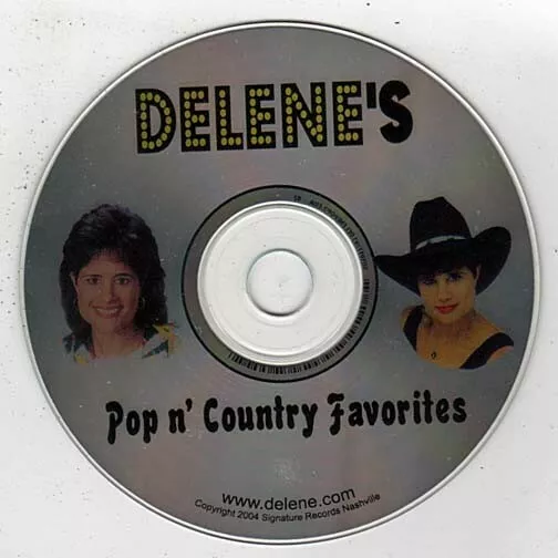 Delene's Pop n' Country Favorites ~ Delene ~ Folk & Country ~ CD ~ Acceptable