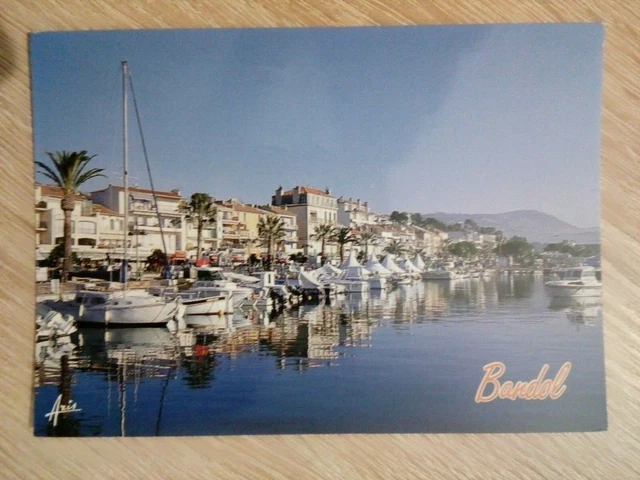 Cpsm Cpm  Carte Postale Var Bandol Le Port De Plaisance