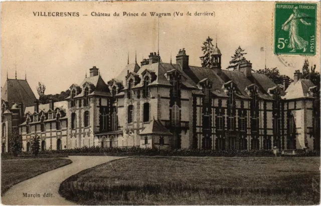 CPA AK Villecresnes Chateau du Prince de Wagram FRANCE (1283367)