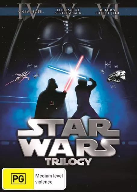 Star Wars Trilogy - A New Hope / Empire Strikes Back / Return Of The Jedi - DVD