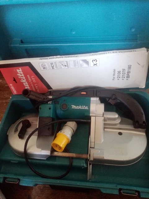 MAKITA 2107 FK Portable Bandsaw 110V 225.00 PicClick UK