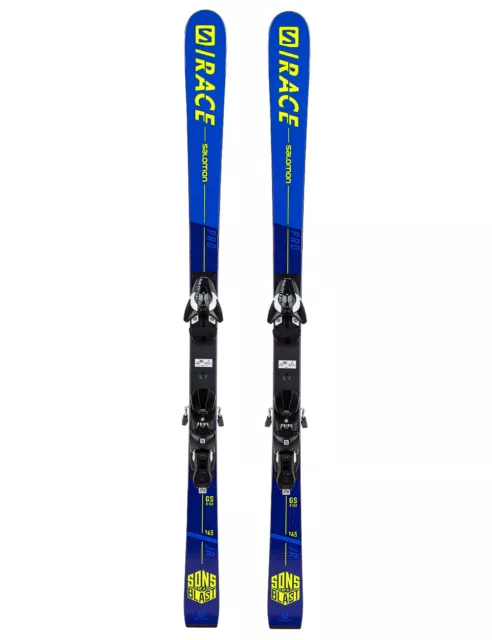 SALOMON S/RACE PRO Jr GS + SALOMON NZ10 GW  Kindersportski Kinderski Slalom Ski