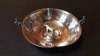 61 g Adorable coupelle Argent massif Autriche bord perlé 