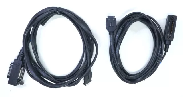 Lot of 2 National Instruments 186557A-04 PCMCIA-GPIB Cable - 4 Meters