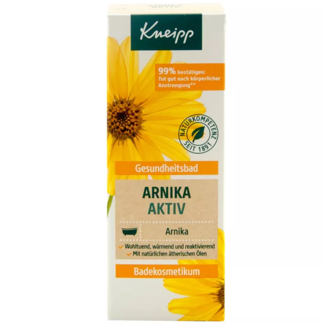 Kneipp Gesundheitsbad ARNIKA AKTIV 1 x 100ml wohtuend wärmend mit Arnika