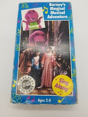 BARNEY - BARNEYS Magical Musical Adventure (VHS, 1993) £8.47 - PicClick UK