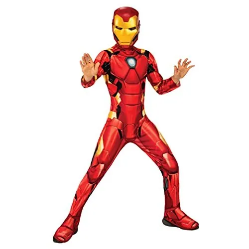 Rubie's Official Marvel Avengers Iron Man Classic Childs Costume, Kids Superhero