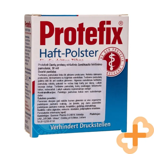 PROTEFIX Half-Polster Ok Doublure pour Complet Supérieur Dentures Fixé 30 Pièces 2