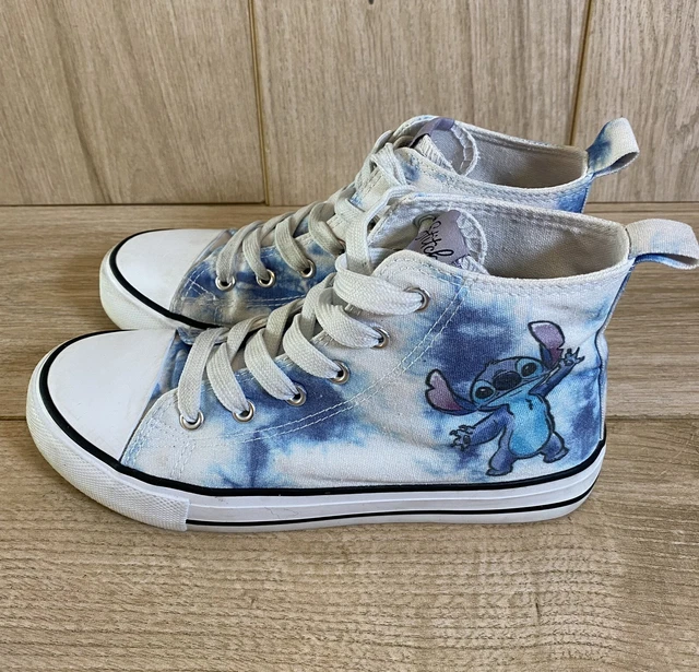PRIMARK DISNEY LILO Stitch High Top Trainers UK Size 2 11.95