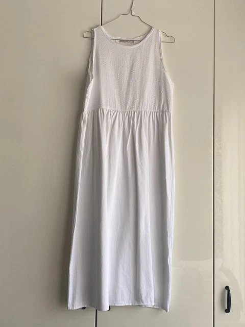 ROBE D INT RIEUR CHEMISE DE nuit nuisette blanche Zara Home